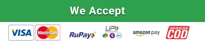 Payment Option we accept