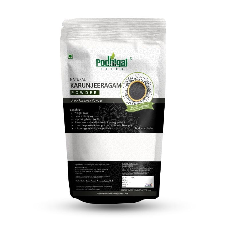 Karunjeeragam Powder / Black Caraway Powder