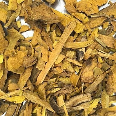 Mara Manjal / Yellow Vine Dried Root (Raw)